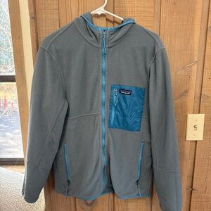 Patagonia Gray and Teal Jacket